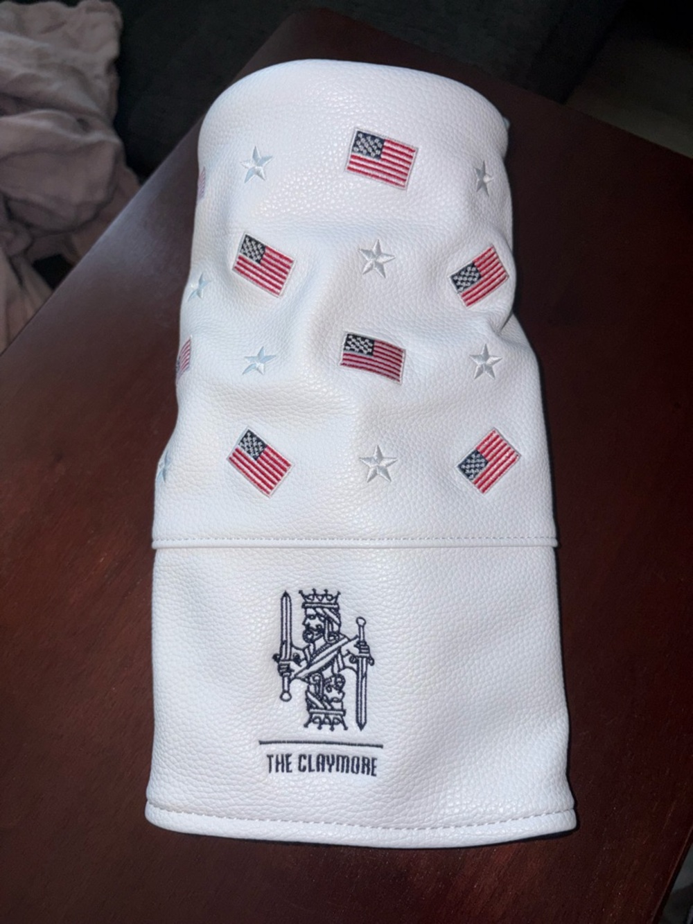 NWT- Callaway Barrel USA Head Cover with Private Club Claymore Tournament Crest